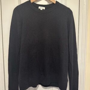 Nordstrom Black Cashmere Sweater - Large